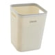 thumbnail image 4 of Cubo de basura con tapa abierta, cubo de basura Rectangular nórdico, cubo de basura para sala de estar, cocina, dormitorio, oficina en casa, 4 of 7