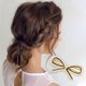 thumbnail image 2 of 4 Piezas de Clips para el Cabello de Moda con Lazo y Perlas Falsas para Niñas en Tonos Dorado, Negro y Blanco, 2 of 3