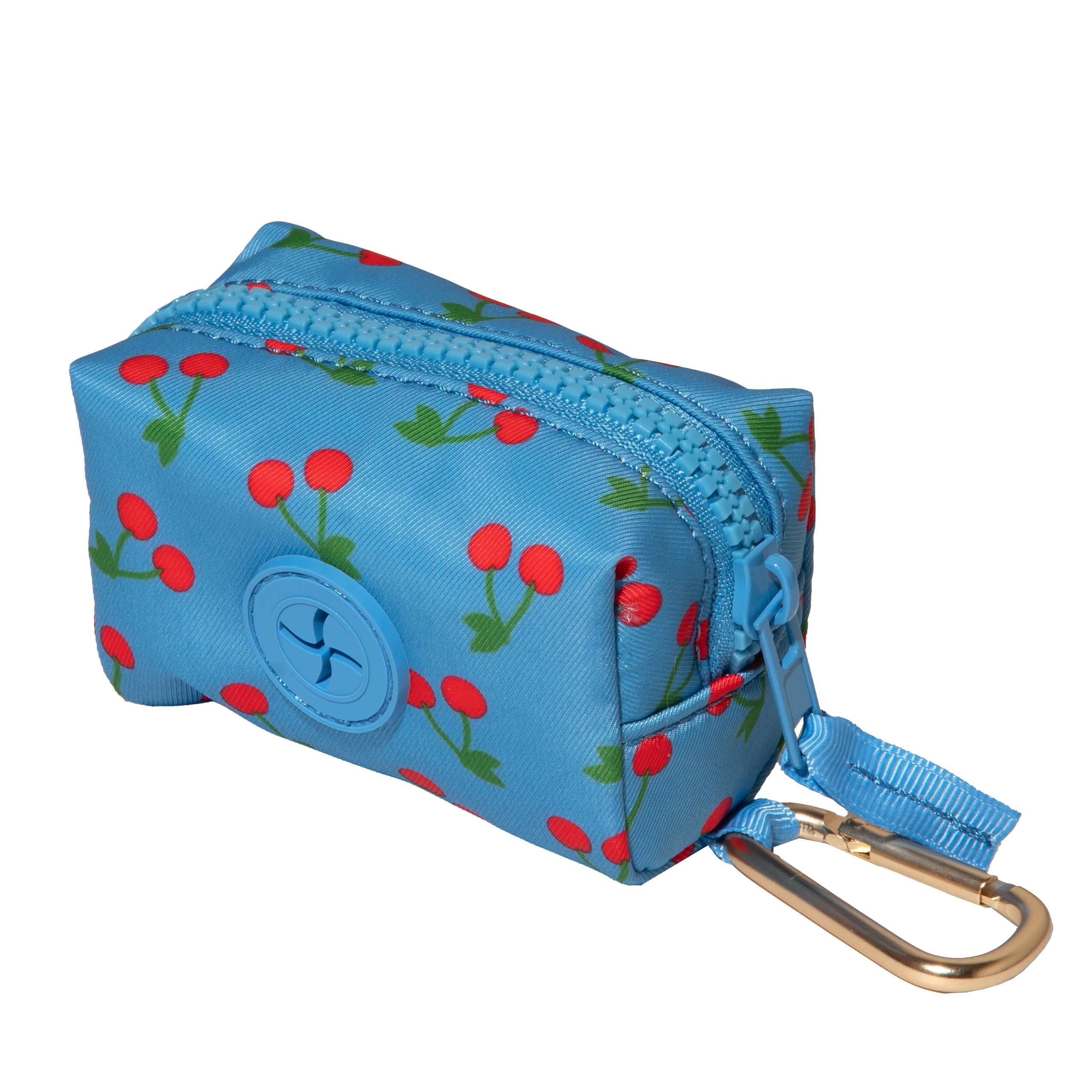 Oodles Blue Tart Cherries Dog Walking 3 Piece Set, Large