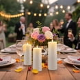 thumbnail image 5 of Merrynights Waterproof Outdoor Flameless LED Pillar Candle, Battery Operated with Remote Control and Timer, Plastic, 1-Pack, 4 x 13 Inch, 5 of 12