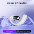 thumbnail image 4 of Estéreo HiFi Deportivos Inalámbricos Compatibles Con Dientes Gancho para La Oreja Cancelación Ruido Impermeable Android IPhone Azul, 4 of 9