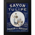 thumbnail image 2 of Vintage Apple Collection 11x14 Black Modern Framed Museum Art Print Titled - Savon Tulipe, 2 of 5