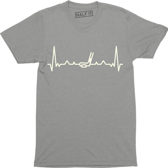 Swimming Pulse Heartbeat MENS goggle swim birthday gift present him T-Shirt