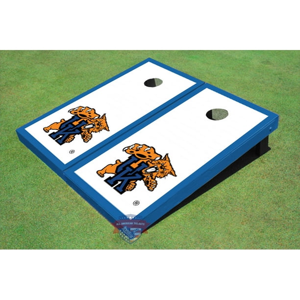 Denver Basketball Cornhole Boards Outdoor Lawn Game 