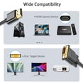thumbnail image 4 of Cable HDMI a VGA AKWOR unidireccional 1080P de 1,8 m, 4 of 7