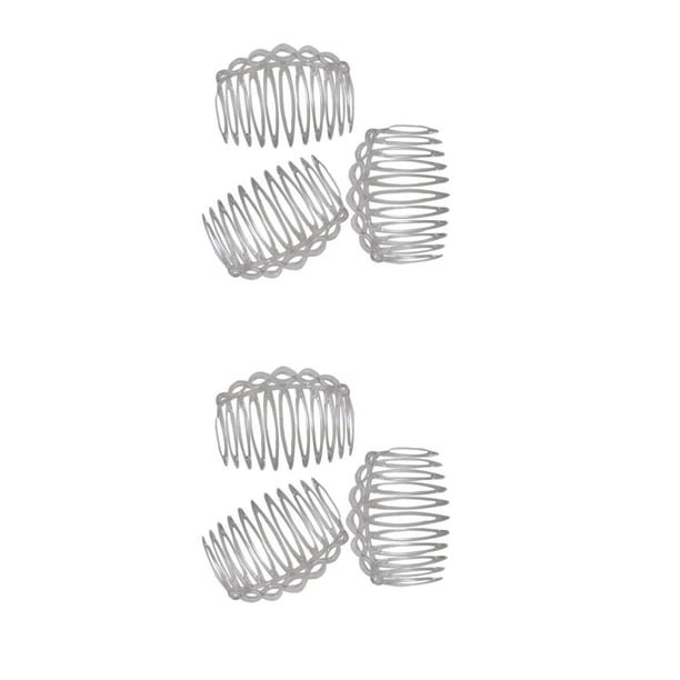 Peines Laterales para el Cabello sweethay 10x Blanco claro 2Conjunto