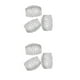 thumbnail image 2 of Peines torcidos para el cabello Qarigey peine tenedor de plástico Blanco claro 2Conjunto, 2 of 6