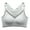 Gray, variant on Lounge Bra Butterfly Back Underwear Without Underwire and Mark Large Vest Bra Women Size Female Wireless Bra, Style 3183, Beige 44B