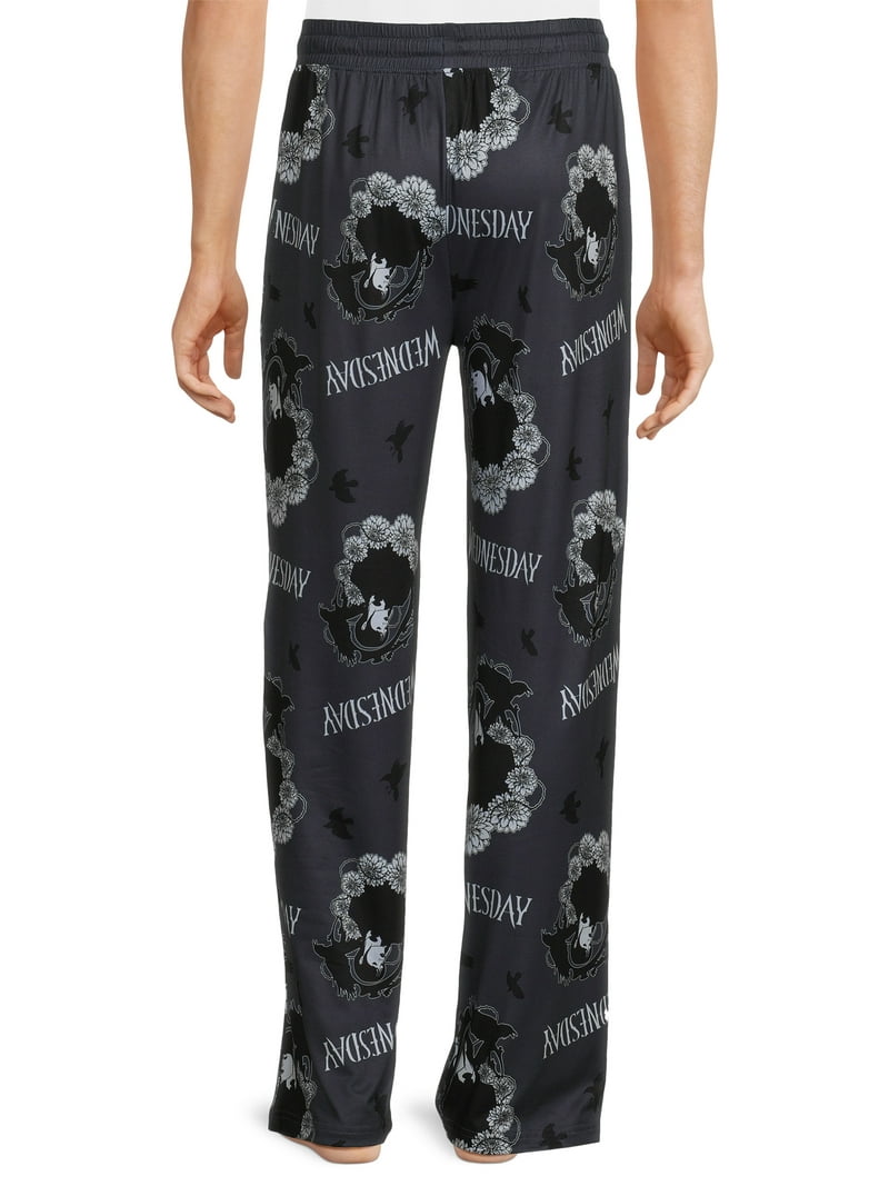 Wednesday Adult Men's Apparel, All Over Print Graphic Sleep Pant