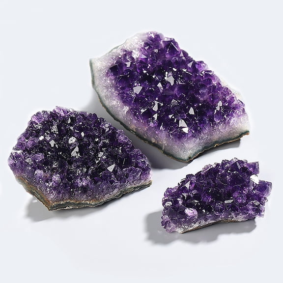 QIQUWOHUL Natural Amethyst Rough Stone Amethyst Decoration Home Decoration Amethyst Block