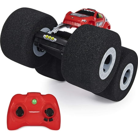 Air Hogs Super Soft, Stunt Shot Indoor Remote Control Stunt Vehicle with Soft Wheels, for Kids Aged 5 and up, SAFE AND FUN INDOOR RC: Stunt Shot鈥檚 super.., By Brand Air Hogs