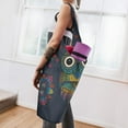 thumbnail image 6 of Fashion Printed Yoga Mat Bag with Large Side Pocket & Zipper Pocket Long Tote Yoga Bag Fit Most Size Mats - Holds More Yoga Accessories, 6 of 6