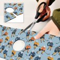 thumbnail image 6 of Yayeee Faucet Mat for Kitchen Sink 14.7" Diatomite Long Splash Guard Pad, Cartoon Hockey Pattern, 2 Pack, 6 of 7