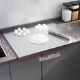 thumbnail image 5 of Extra Large Stainless Steel Cutting Board, Heavy-Duty Kitchen Prep Surface, Corrosion-Resistant & Easy-Clean, Ideal Mother’s Day Gift for Home Cooks, 5 of 13