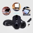 thumbnail image 4 of SPRING PARK Souris de Jeu Ergonomique Sans Fil 2.4GHz avec Roue de Défilement Optique et Récepteur USB, 4 of 7