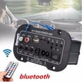 thumbnail image 4 of Radio de coche Adaptador de audio Reproductor de MP3 Kit manos libres para automóvil con puertos USB 220V Baoblaze Amplificador de potencia Bluetooth, 4 of 8