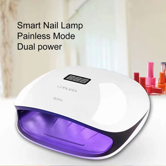 UV Nail Dryer Digital Display Timing Function Smart Sensing Detachable Base Cure Nail Gel 48W UV LED Nail Lamp Gel Polish Dryer Machine Manicure Tools