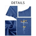 thumbnail image 5 of XCHQRTI Womens Plus Size Graphic Tees Faith T-Shirts Christian Tshirt Casual Short Sleeve Tops, 5 of 9