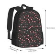 thumbnail image 3 of Daiia Valentine'S Day Backpack for Men and Women -Durable Backpack Large Capacity, Water-Resistant Bag with Adjustable Straps and Laptop Compartment, 3 of 9