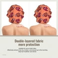 thumbnail image 2 of Naloa Cartoon Meat Adjustable Hair Bonnet for Sleeping, Hair Wrap Sleep Cap Turban for Women Men, Curly Straight Hair Long Large Braid Unisex, 2 of 6
