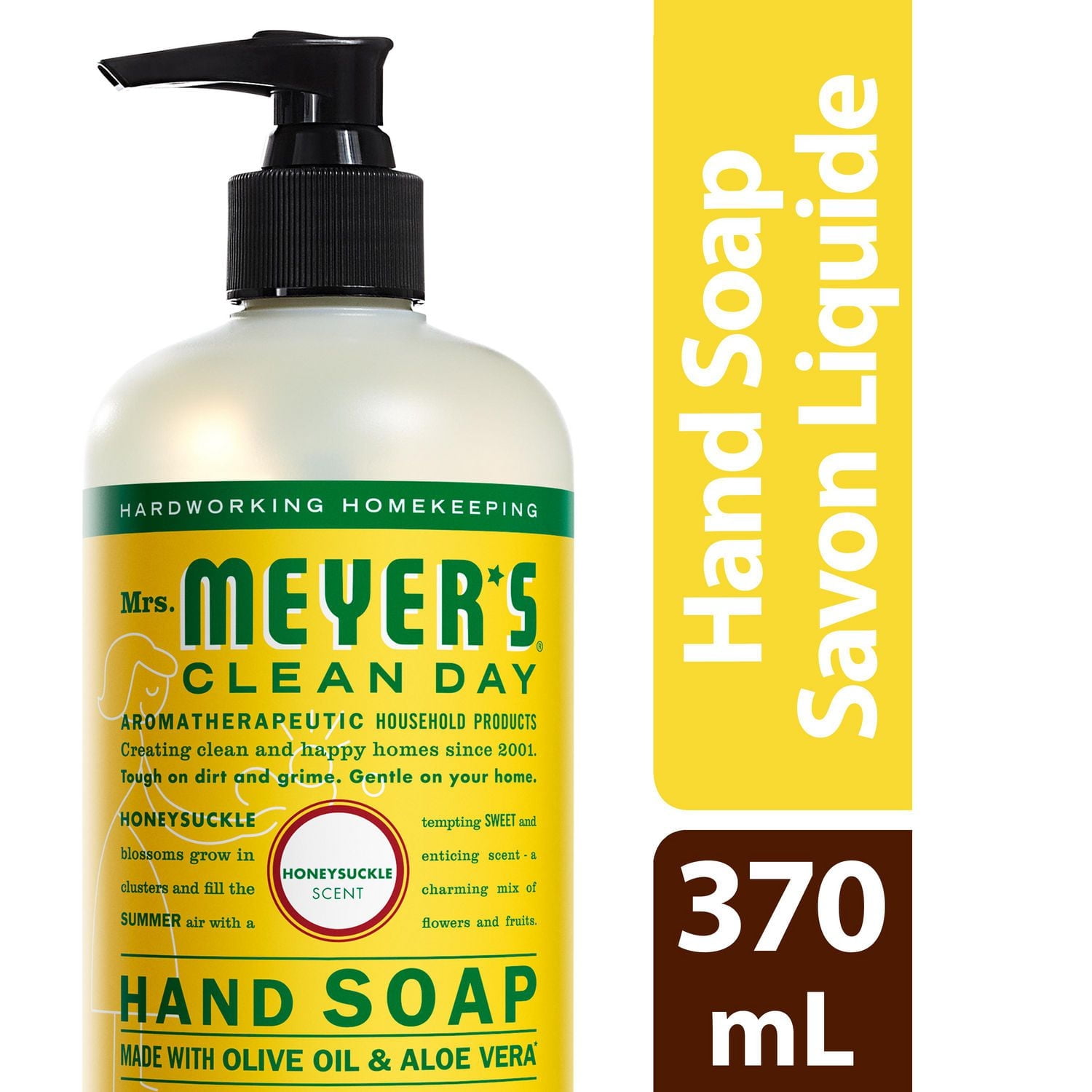 Mrs. Meyer's Clean Day Liquid Hand Soap - Honeysuckle - Walmart.ca