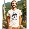 thumbnail image 4 of Funny Fishing Dad Shirt for Men Patriotic Bass Graphic Tee Fathers Day Gift for Outdoorsmen Natural Shirt Adult Small, 4 of 8