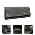 thumbnail image 5 of Yuanmiaoke Car Sunglasses Box Creative Rhinestone Bling Sunglasses Holder Storage Box, 5 of 10