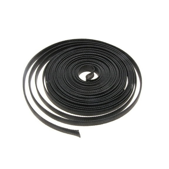 Black Insulated Sleeving Tight PET Wire Cable Gland Protection Cable Sleeve