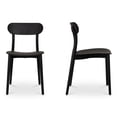 thumbnail image 2 of Moe's Home Collection Kent Outdoor Dining Chair Black - Set Of Two Plastic, 2 of 7