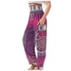 thumbnail image 1 of WILLBEST Pantalones Casuales para Mujer: Pantalones con Estampado de Moda y Diseño Digital a Rayas para Un Estilo y Comodidad Sin Esfuerzo. Chica, 1 of 4