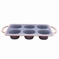 thumbnail image 2 of 6 Grid Silicone Muffin Cupcake Baking Mold Non Stick Microwave Mold Tray, 2 of 3