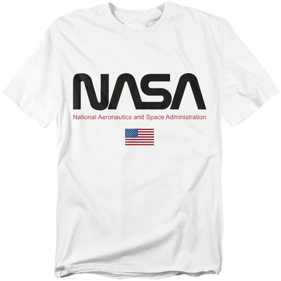 NASA T-Shirt Flag Unisex Graphic Tee for Men & Women