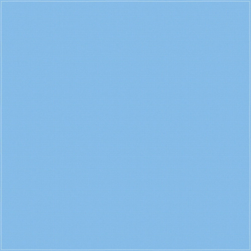 Light Blue Solid Bandanas Dozen Packed 22x22