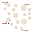 thumbnail image 3 of 81 Pcs Clarinet Instrument Accessory Replacement Kit, Include 10 Neck Connection Cork and 17 Woodwind Instrument Pads,30 x Clarinet cork 51 x Clarinet pad,Wood-Colored, 3 of 7