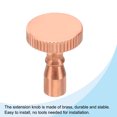 thumbnail image 4 of Unique Bargains Lamp Turn Switch Knob On/Off Replacement Twist Knobs for Lamp Socket, Rose Gold 3 Pack, 4 of 6