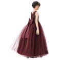 thumbnail image 5 of Ekidsbridal Illusion Lace Flower Girl Dresses for Pageants Junior Bridesmaid Wedding Reception Photoshoot 331 8, 5 of 6