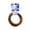 Metallic Bronze, variant on John Bead 2mm Metallic Bronze Genuine Leather Cord 5yds