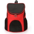 thumbnail image 2 of Pet Backpack Breathable Portable Nylon Cat Carrier Dog Travel Bag for Outdoor, 2 of 10