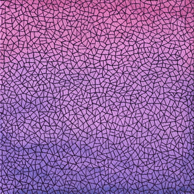 Ahgly Tapis d'Intérieur Lavable en Machine Carré Transitionnel Heliotrope Violet, 8 Pieds Carré