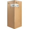 thumbnail image 4 of Genuine Joe 15 Gallon Dome Top Trash Receptacle - 15 Gal Capacity - Durable, Powder Coated, Easy To Clean - 40" Height X 16.5" Diameter - Stainless Steel - Black, Silver - 1 Each, 4 of 7