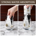 thumbnail image 4 of 2 Pcs Funny Kitchen Towels,White Christmas Tree and Snowflake Pattern Microfiber Dish Towels,Kitchen Tea Towels,Kitchen Towel Set (18" X 26"), 4 of 7