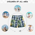 thumbnail image 6 of FORMRS Boys Swim Trunks Quick Dry Mesh Liner Boardshorts Sizes XS-XL, Cartoon Beige Lemon, 6 of 7