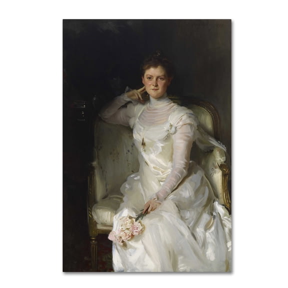 John Singer Sargent 'Sarah Choate Sears' Canvas Art