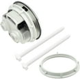 2 Pack Double Button Flush Toilet Button, 58mm Toilet Sink Button