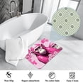thumbnail image 3 of Monkey Polyester Non-Slip Indoor Carpet Kitchen Mat - Machine Washable Door Rug Chair Mat, 3 of 6