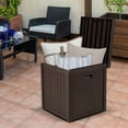 thumbnail image 7 of Goorabbit Outdoor 51 Gallon Waterproof Deck Box, Brown, 7 of 7