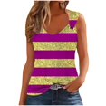 thumbnail image 2 of Puntoco Tops de cuello cuadrado, camisetas sin mangas para mujer, camisetas de verano, blusas holgadas informales sin mangas con cuello redondo, 2 of 5