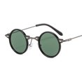 thumbnail image 1 of European and American Retro Steampunk Small Frame Round Personalized Hip Hop Sunglasses, 1 of 6