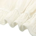 thumbnail image 7 of Holzlrgus Polyester Wrap Around Dust Ruffle Bed Skirt 15" Drop for Queen Size Bed, Beige, 7 of 7