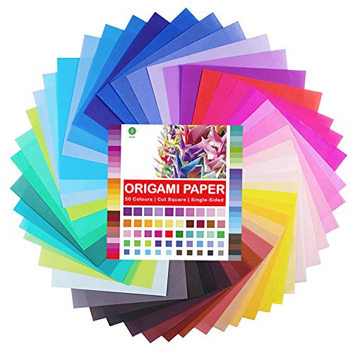 Buy Origami Paper Large, Opret 100 Sheets 4x4 inch / 10x10cm Large
